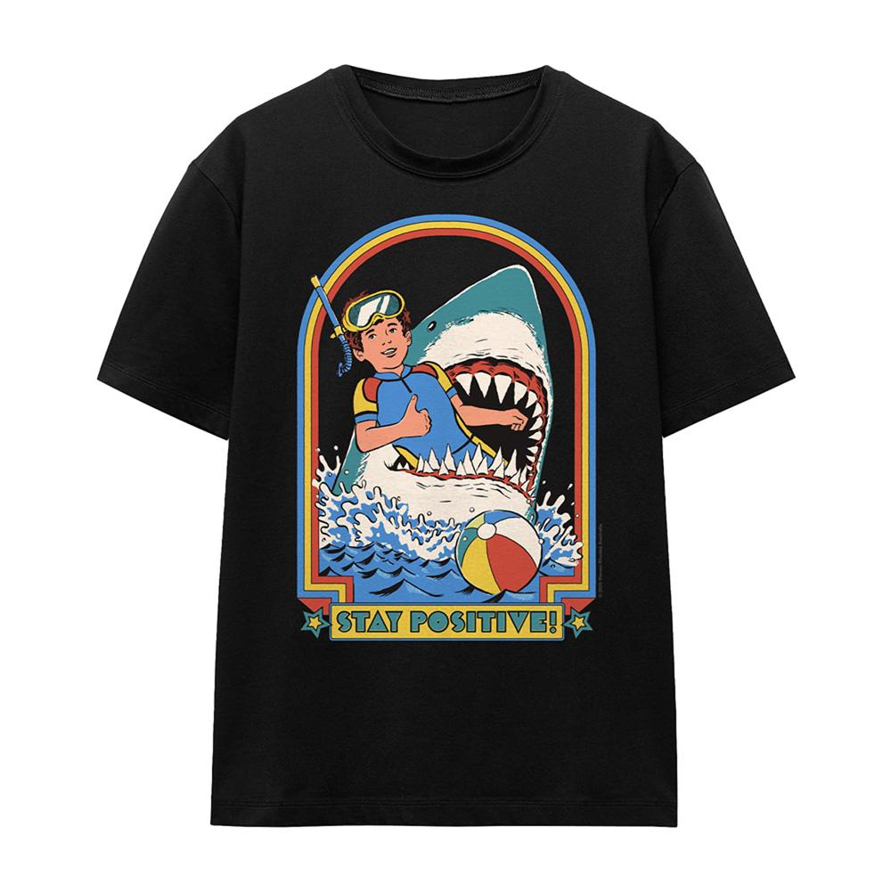 Steven Rhodes Womens/Ladies Stay Positive T-Shirt