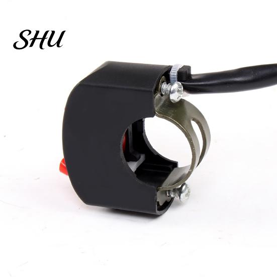 Screw Mount Motorcycle Switch Headlight Handlebar Toggle Light On-Off Main Motorbike Vice Control Dirt Bike ATV UTV Scooter Accessories Easy