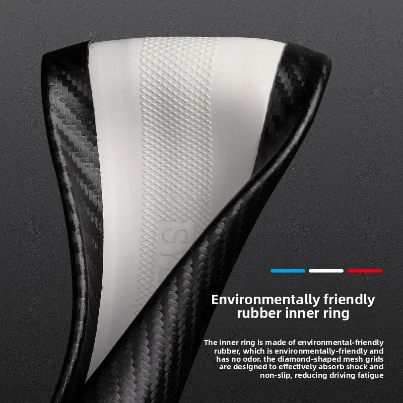 Car Anti-slip Leather Steering Wheel Cover For BMW M Power M3 M4 M5 E36 E39 E46 E60 E90 E91 F01 F10 F15 F20 F30 G05 X1 X3 X5 X7 CC1