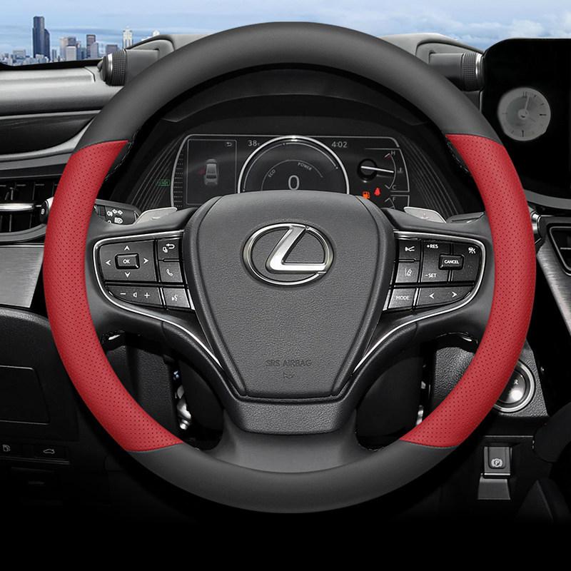 Genuine Leather Steering Wheel Cover for Lexus ES200/ES300/HRX350/HRX300/NX200