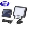 56LED/72/108/117COB Solar Split Wall Lamp 3-mode Outdoor Waterproof Motion Sensor Garden Emergency Street Lamp Remote Control Wall Lamp