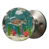 Elegant Clear Flower Door Handle Retro Round Crystals Knob Artistics Bedroom Decoration Nature Styles Home Hardware
