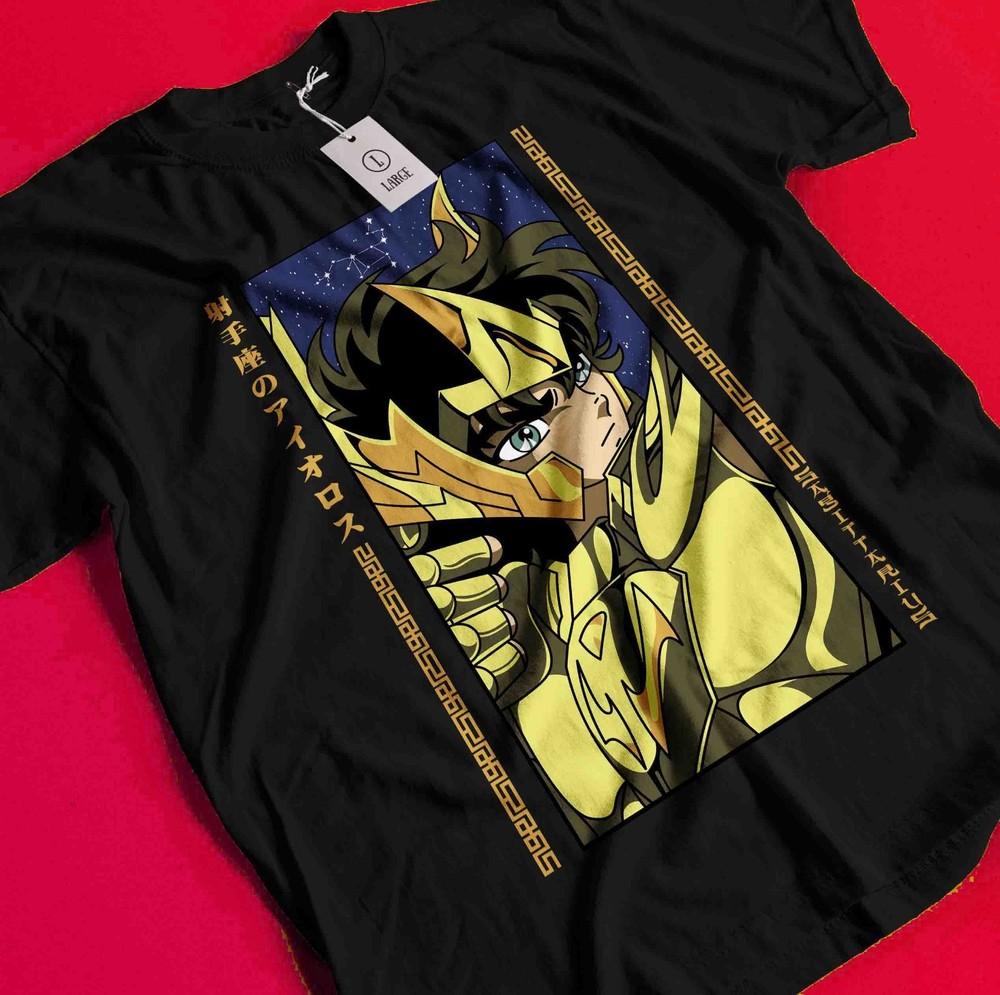 

Saint Seiya T-Shirt knights Of the Zodiac Anime Manga Ikku Unisex Graphic Tee BB643 3XL