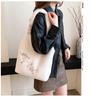 Korean Style Winter 2025 Plush Handbag - Versatile Single Shoulder, Large Capacity, Chinese Design