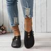 Women's Flat Shoes Soft and Comfortable Walking Light Non-slip Loafers Fashion Women's Leather Shoes Spring and Autumn 2024 New