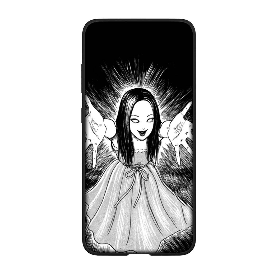 for iPhone 17 16 15 Xiaomi Poco F7 F8 X7 X6 C85 C75 C71 M8 Redmi Note 14 13 12 Pro Max 14C 13C 15C A3 A4 Phone Case Anime Tomie Junji Ito Horror Cover