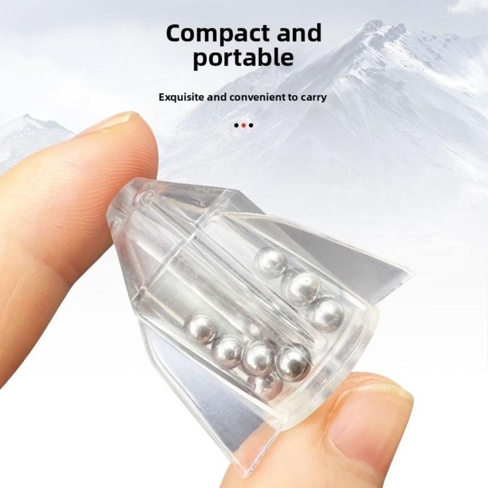 5pcs 5Pcs Fishing Line Rattles with Ring Bead DIY Lure Rattles Fishing Lure Accessories For Fishing