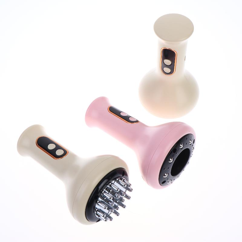 Rechargeable Scraping Massager Vibration Hot Compress Meridian Brush Body Shaping Lymphatic Detoxification Dredging