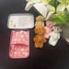 Plush Doll Personalized Gift Box Mini Stuffed Bear Set Soft Stress-Relief Companion for Teens Portable Cute Birthday Christmas Gift Comfort Security