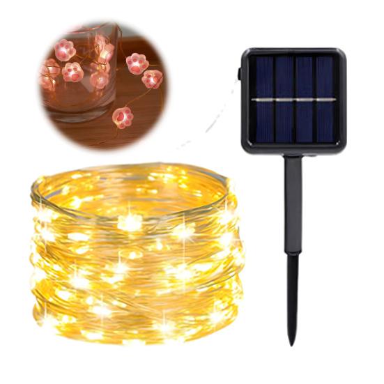 

Светодиодная гирлянда с морскими животными, бабочками, пчелами, цветочными гирляндами, водонепроницаемые декоративные светильники на солнечных батареях для внутреннего и наружного декора сада S