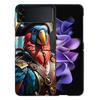 Macaw Pirate Phone Case For Samsung Z Flip 6 7 5G Galaxy Z Flip 5 4 3 5G Cases Shockproof Hard Cover TPU