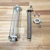 2" OD64mm Reflux Homebrew Coil Condenser Dimroth With 2"Sight Glass Diopter For Moonshine Distillation Column Cooling Coil SS304