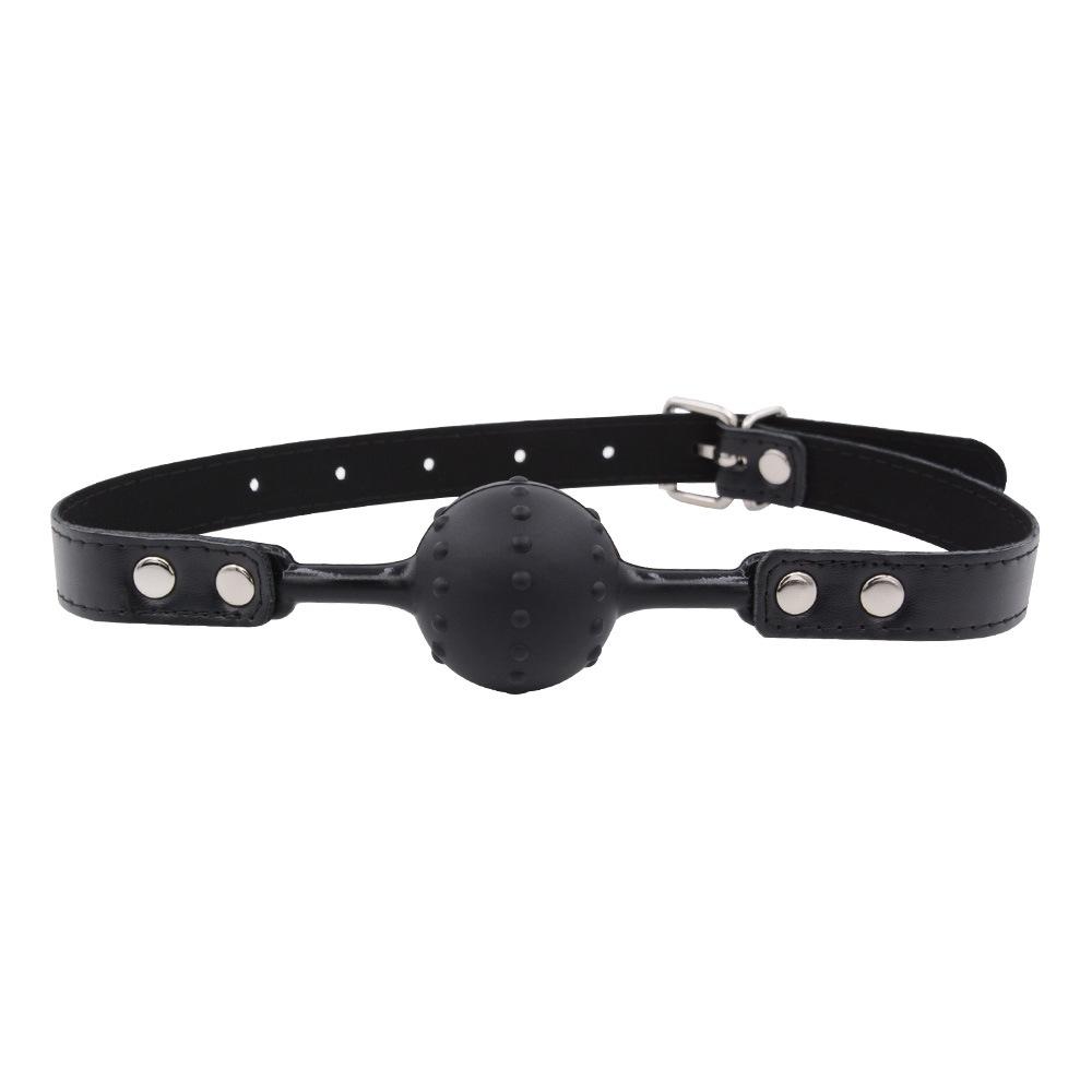 SM Silicone Mouth Plug Ball Female Slave Bondage and Discipline Training an Engine of Torture Couple Sex Toys for Men and Women Sex Toys