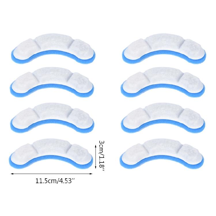 8 Stück für Katzenwasserbrunnen Filterersatz für automatische Haustierwasserquelle