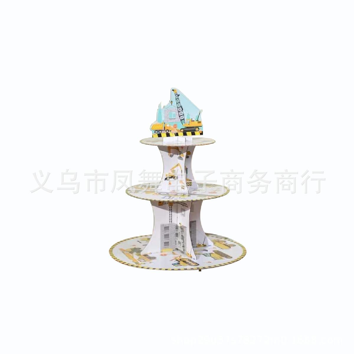 

Paper Cake Rack Triple Cake Rack Party Supplies Party Wedding Dessert Display Rack
