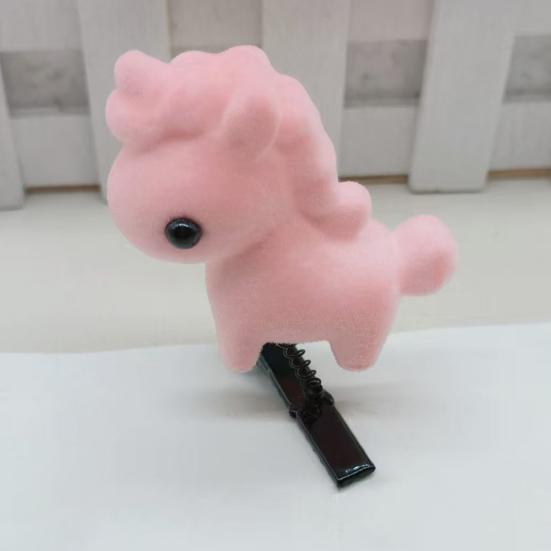 Sponka do vlasů Hejno Kreslený kůň Dekorace Pružinový design Kovové sponky do vlasů Dekorativní sváteční párty Sponky do vlasů Vlasové doplňky
