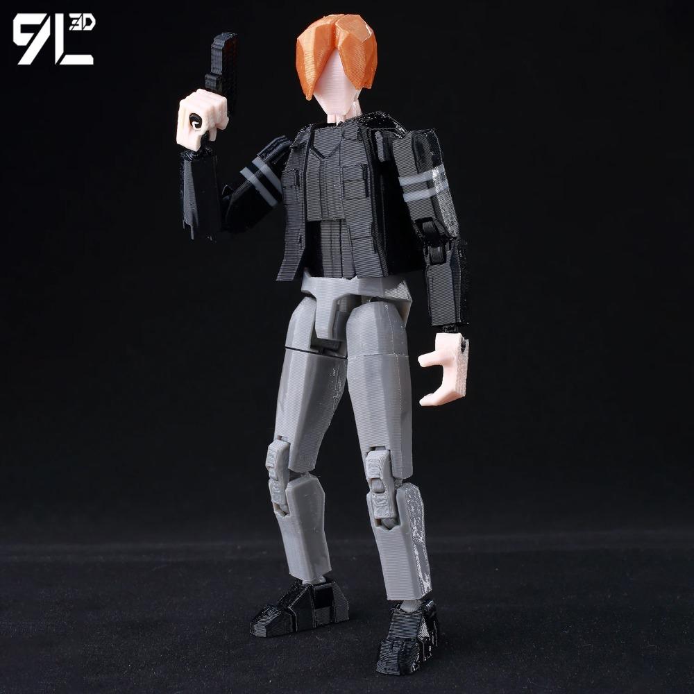 9L3D Titan13 Leon S. Фігурка Кеннеді LUCKY13 Багатосуглобова T13 Dummy13 Артикульована Рухома 3D-друковані Колекційні Іграшки