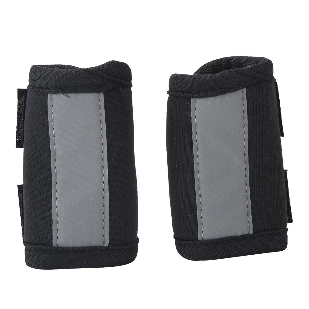 Dog Front Leg Pads ,1 Pair Dog Elbow Protector,Elbow Protect Wrap,Dog Knee(Black M)