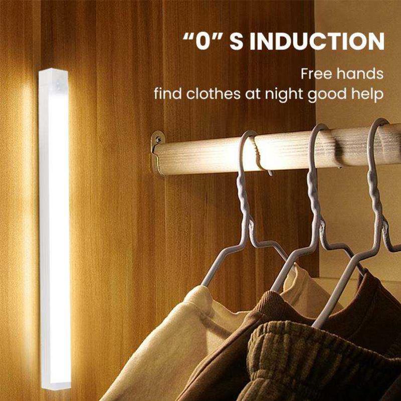 Motion Sensor Light Wireless LED Night Light Bedroom Night Lamp Room Decor Kitchen Closet Aisle Light Detector Cabinet Staircase