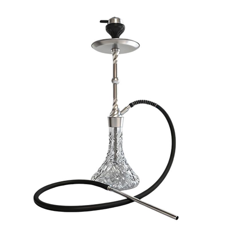 High-End Stainless Steel Hookah for Commercial Use