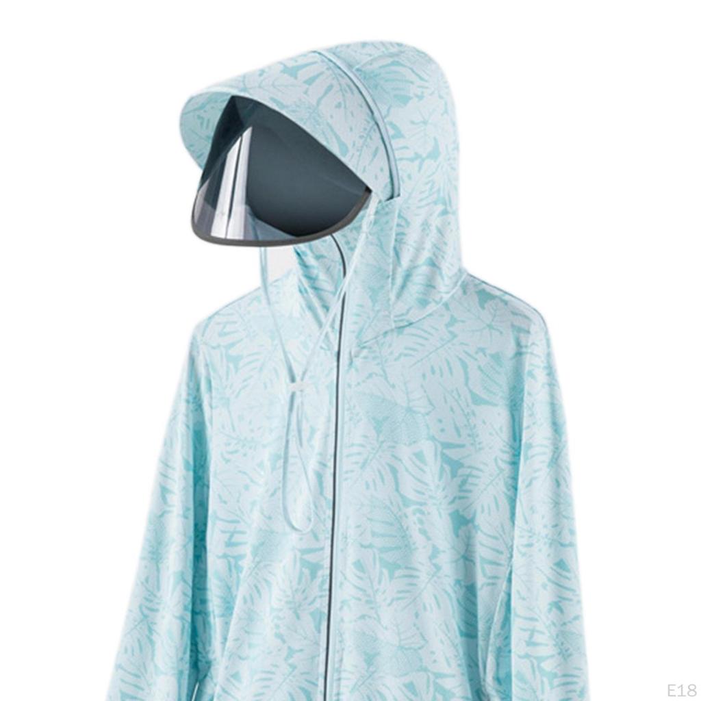 Damen Hoodie Kleidung Leicht Dünn Langarm Reißverschluss Außenbekleidung Wandern Sport Damen