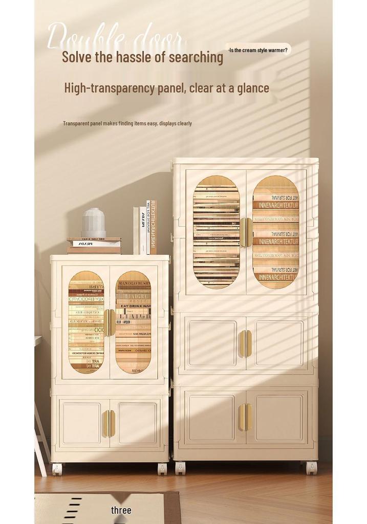 Foldable Wardrobe & Storage Organizer for Baby Clothes, Snacks, Toys, and More