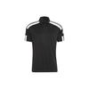 adidas Polo Shirts Men's Black Polo Collar Moderate Straight Fit GK9556
