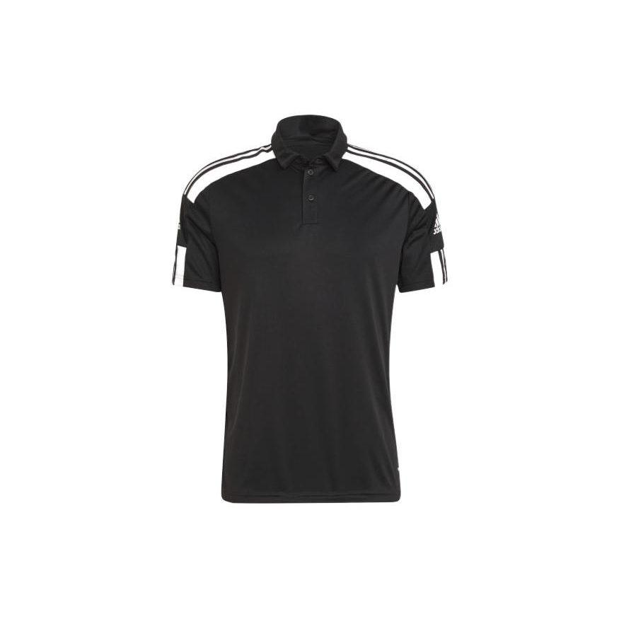 adidas Polo Shirts Men's Black Polo Collar Moderate Straight Fit GK9556