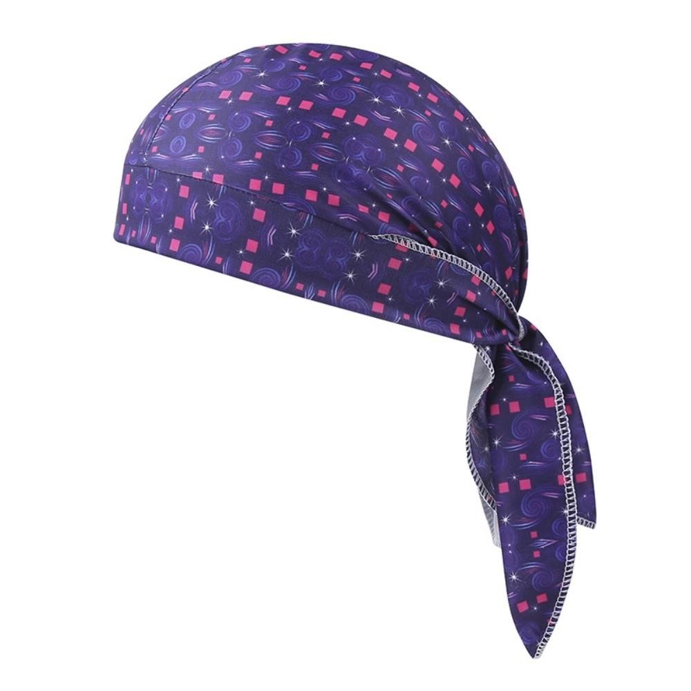 Quick Dry Bandana Headscarf Paisley Print Cycling Head Wrap Fashion Accessory Hijab Caps Sports