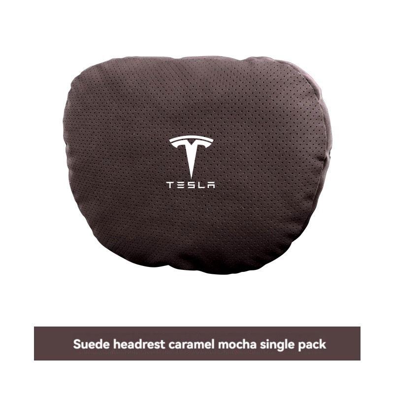 

For Tesla Model 3 Model Y Model S Model X Car Headrest Neck Support Seat Soft Neck Pillow Automobile Tesla Interior Accessories