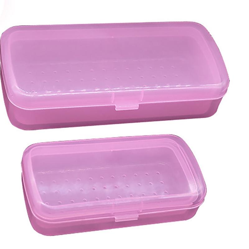 Manicure Implement Sanitizer Cleaner Nail Art Tools Storage Box Manicure Accesories Organized for Salons and Home Use