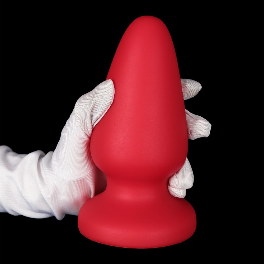 Ultra Soft Large Anal Plug Wearable Outdoor SM Toy for Adults