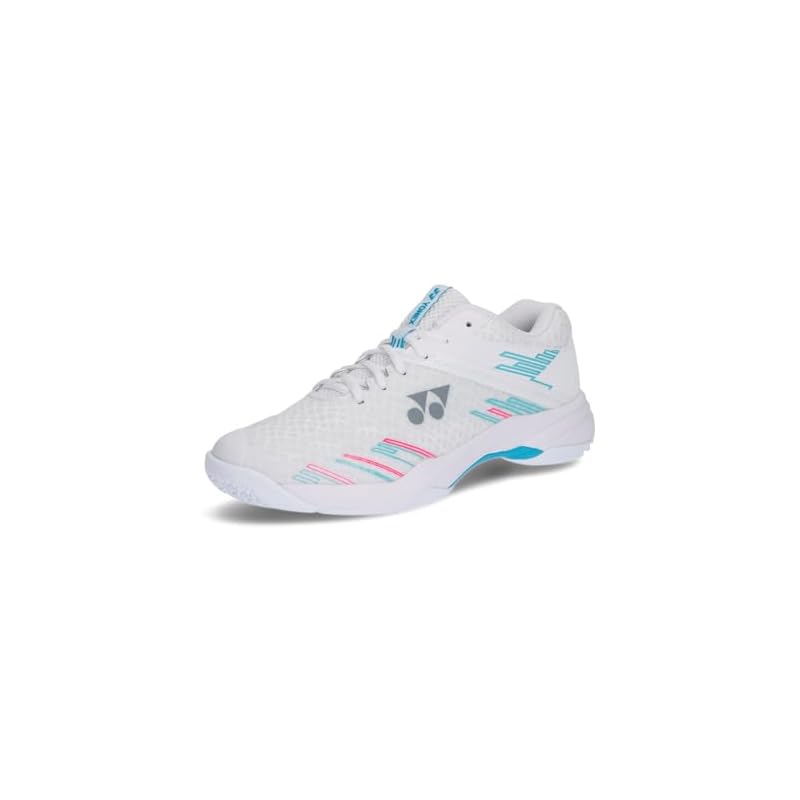 [YONEX] [Yonex] Badminton Shoes Power Cushion Cascade Axel Mid White/Sky Blue (175) 24.0 cm