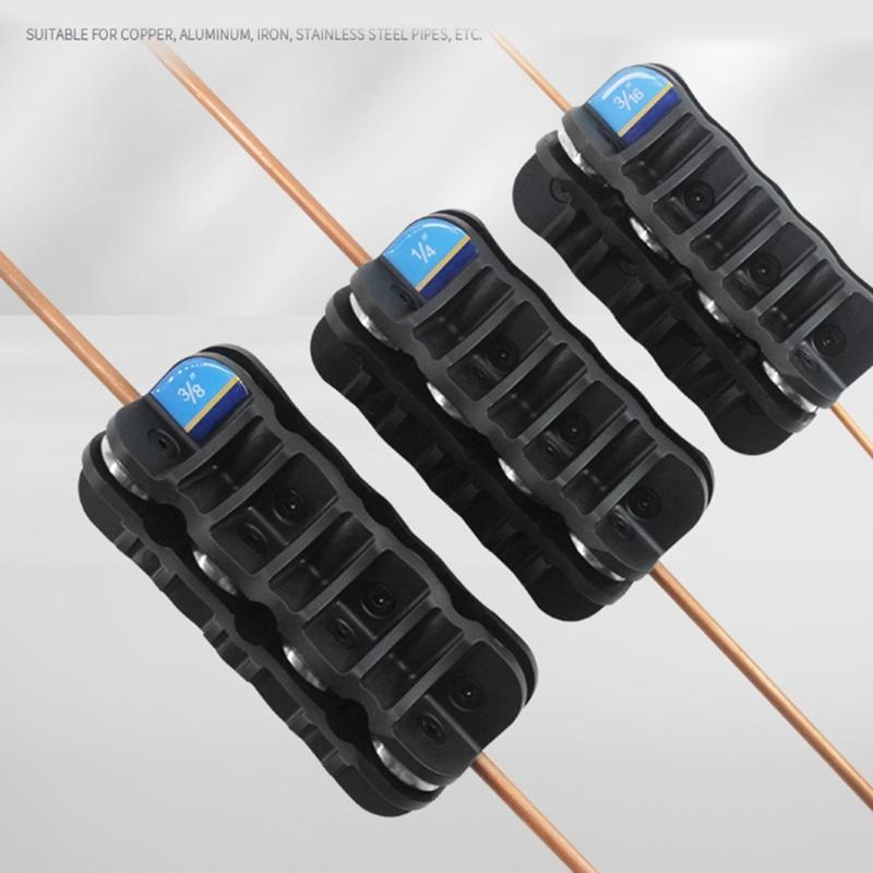 Manico Ergonomico Raddrizzatore per Tubi Rame Alluminio Acciaio Tubi Manuale Correzione Linee Freni Design Ergonomico