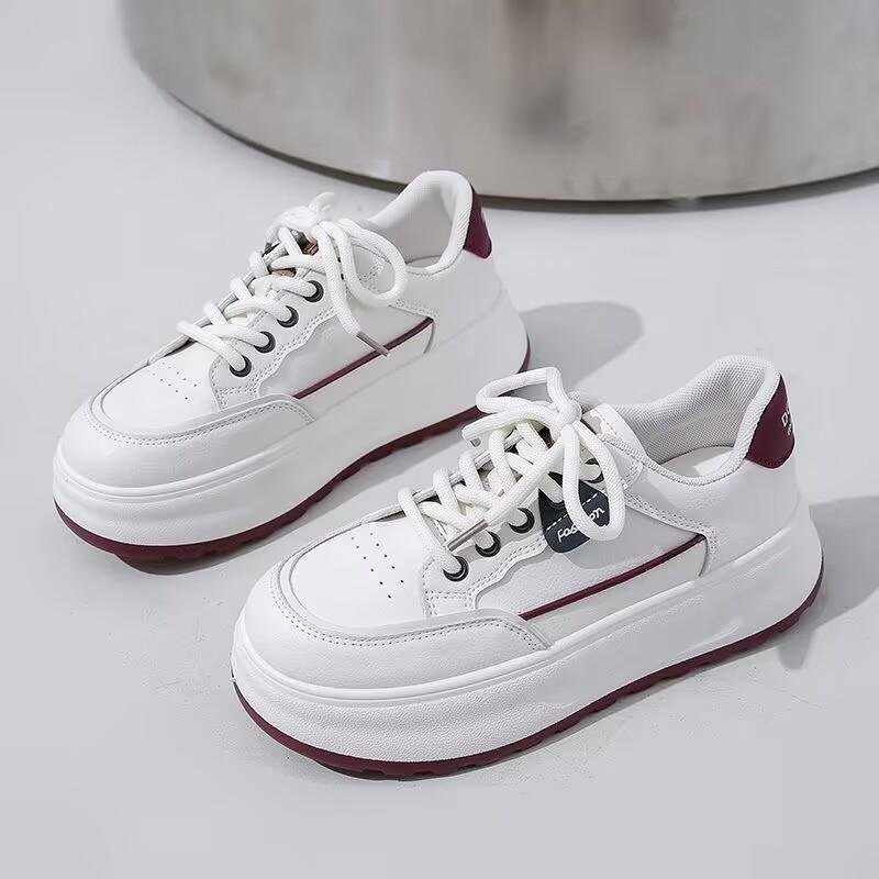 

High-value dad shoes ins trendy autumn and winter new heightening and lightweight sports dad shoes 35 красный