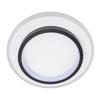 Modern LED Ceiling Light Flush Mount Round Fixture with Remote Control for Living Room Hallway Entry