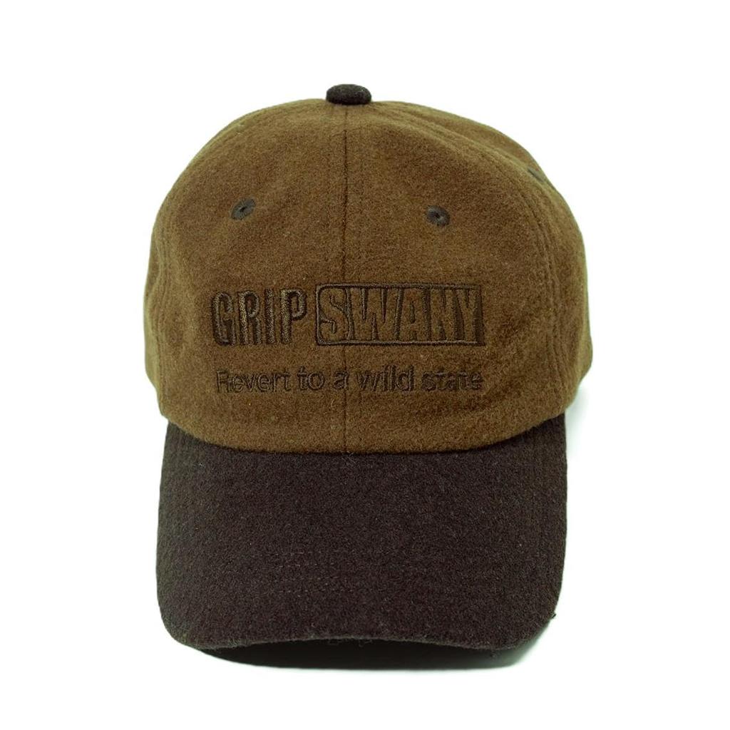 [Grip Swany] WOOL FLANNEL CAP GSUA-093 BROWN