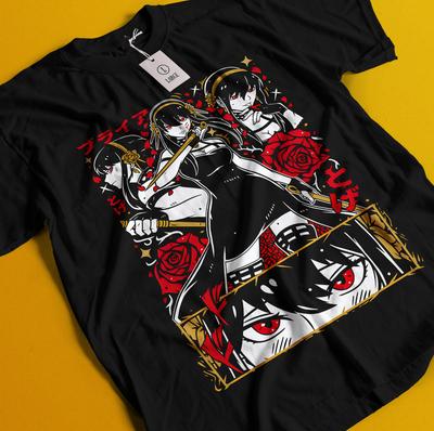 Spy X Family T-Shirt Anya Tshirt Loid Yor Forger Shirt Bond Sylvia Tee Damian