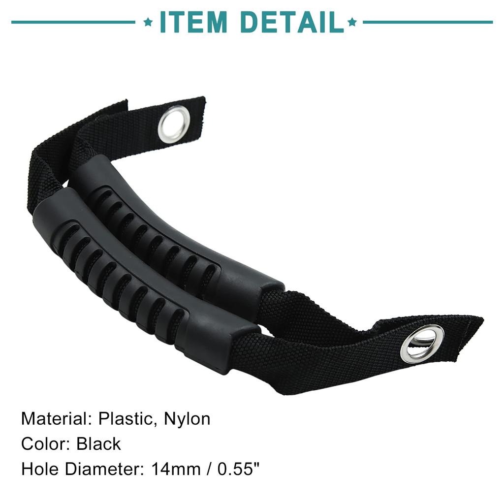 ACROPIX Gripback Rear Seat Grab Handle Compatible with Jeep Compatible