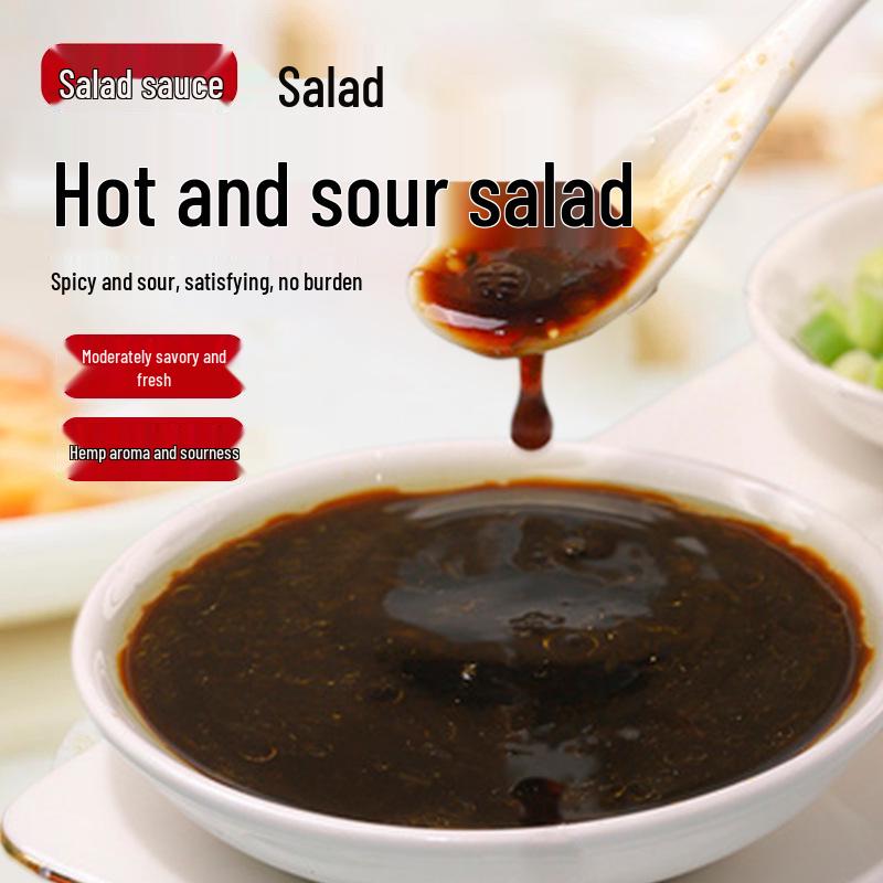 Home-style Sour & Spicy Cold Dish Sauce - Refreshing 600g Bottle