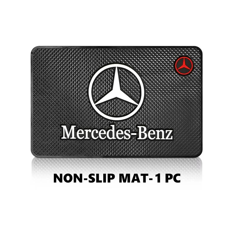 CGRE6 For Benz Car Style Non-slip Silicone Pad Dashboard Sticky Pad Mobile Phone Holder AMG Exclusive A C E R V Class CLA CLS C180