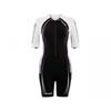 Tuta da Triathlon da Uomo Pezzo Unico Asciugatura Rapida Attrezzatura a Compressione Abbigliamento Protettivo di Sicurezza per Allenamento Ciclismo su Strada
