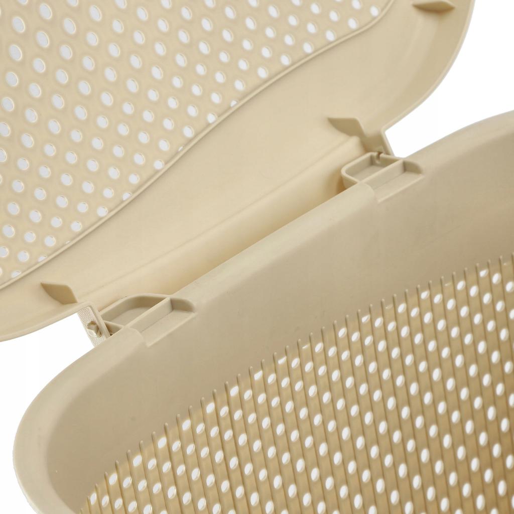 KADAX Kosz Na Pranie Bieliznę Z Pokrywą Pojemnik Duży 55L