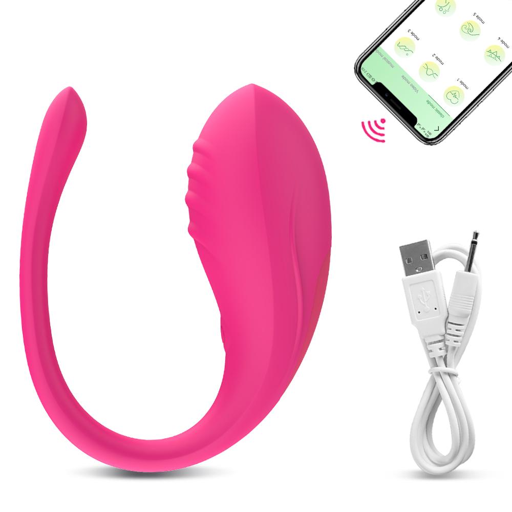2022 APP Female Vibrator Couple Outdoor Wear Vibrating Egg Stimulating Sex Toy Clitoris Stimulating Massager Vaginal Stimulation