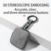 For ZEEKR 001 ZEEKR 7X 007 X Suede Keycase Car Remote Key Full Protective Cover Car Interior Decoration Accessories
