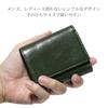 [Berkut] black trifold wallet italian leather men's ladies genuine leather Tanned leather compact wallet tri-fold Thin large capacity wallet
