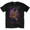 Jimi Hendrix Unisex-Erwachsene Purple Haze Frame Baumwoll-T-Shirt