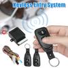 12V Vehicle Keyless Entry System with 2 Remote Control Vehicle Door Lock Anti-Theft System Universal Auto Remote Central Kit