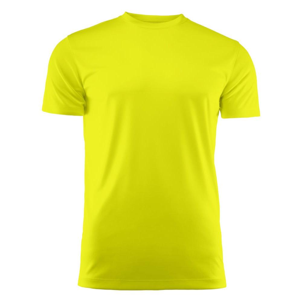 Męski T-shirt Run Active Printer RED