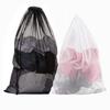 Polyester Mesh Drawstring Laundry Bag for Washing Machines, Large Lingerie Net Bag